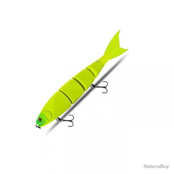 Leurre coulant Drift Master Swimbait articul 25 g 28 g - Yellow Matte / S 150 mm 28g