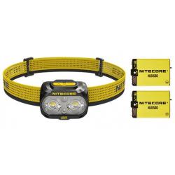 Lampe Frontale Nitecore UT27 - 2 batteries - Jaune