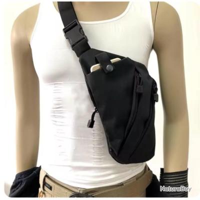 Pochette Tactique Molle Horizontale – Rangement Supplémentaire Pour Ceinture, Sac à Dos Ou Gilet