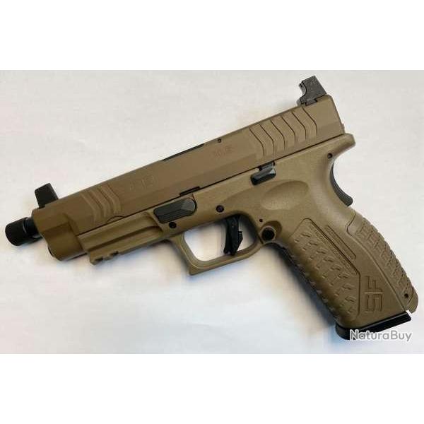 PISTOLET HS PRODUKT SF19 4.5" TB RDR CAL 9X19 FDE 19 COUPS