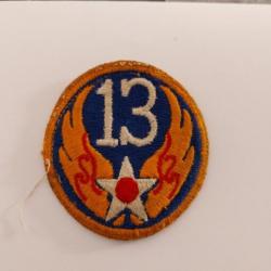 Patch armée us 13th US ARMY AIR FORCE ww2 ORIGINAL 1