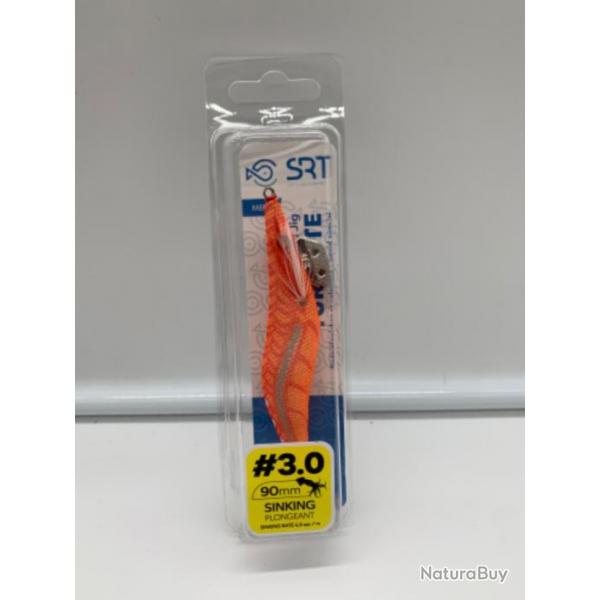 Turlutte lest SERT 90 cm sinking plongeant orange