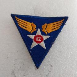 Patch armée us 12th US ARMY AIR FORCE ww2 ORIGINAL 1