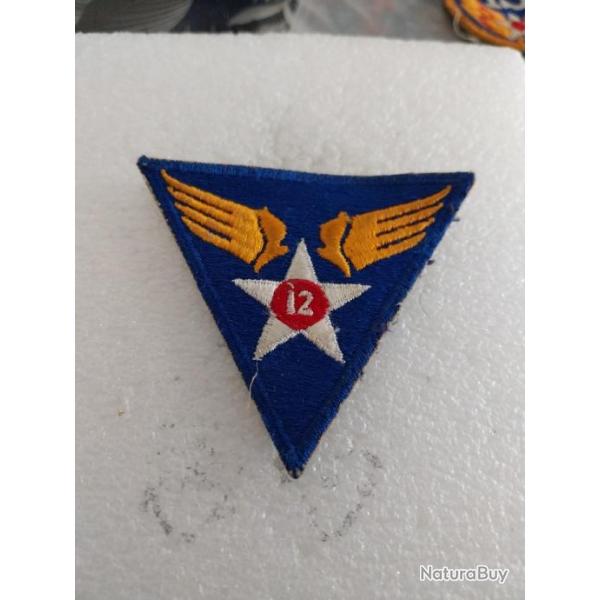 Patch arme us 12th US ARMY AIR FORCE ww2 ORIGINAL 1