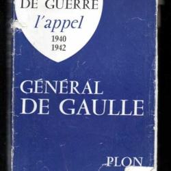 mémoires de guerre l'unité 1940-1942 du général de gaulle