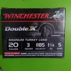 10 cartouches Winchester Turkey Load 20/76  plomb n° 5