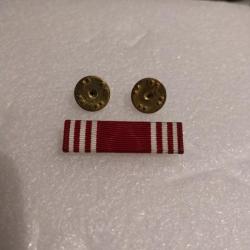 Ribon médaille armee us GOOD CONDUCT ORIGINAL