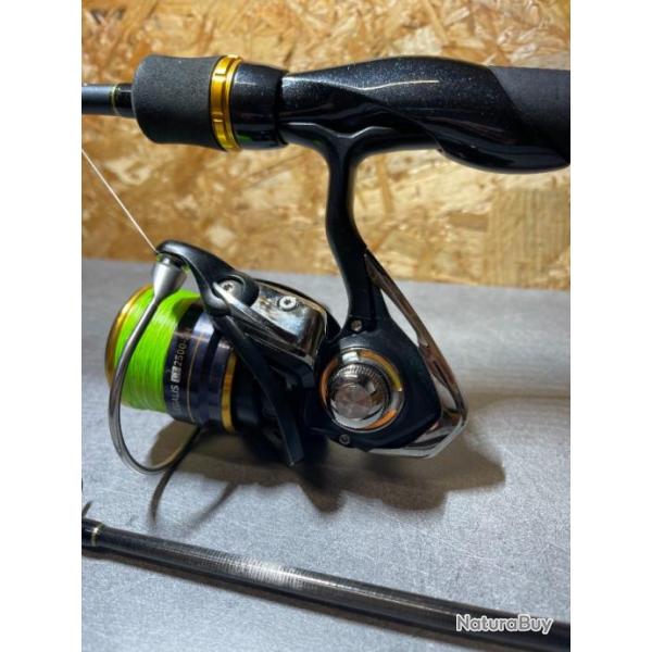 ENSEMBLE CANNE DAIWA EXCELLER + MOULINET LEGALIS 2500