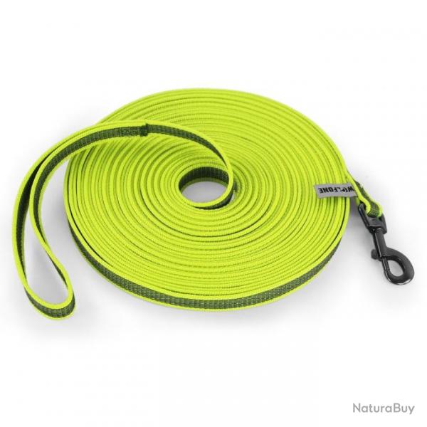 Laisse pour chien en nylon 1,5 mtres - Jaune