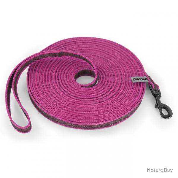 Laisse pour chien en nylon 1,5 mtres - Rose