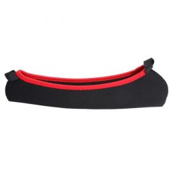 Housse de protection de lunette de tir noire/rouge