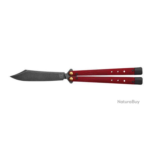 Couteau pliant Benchmade Necron - Rouge