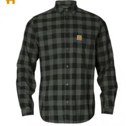 CHEMISE HARKILA SCANDINAVIAN GREEN CHECK  10510