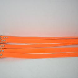 5 Colliers Orange PVC  25mm