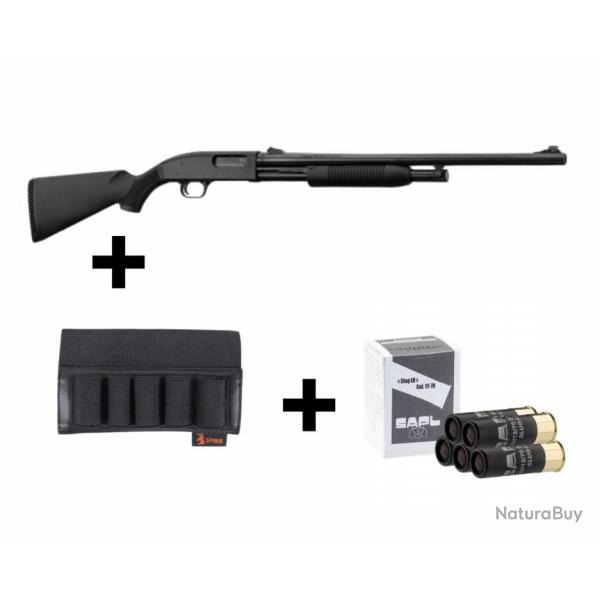 Pack Defense Fusil A Pompe Mossberg Maverick 88 Calibre 12 Magnum