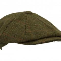 Casquette Bakerboy tweed foncé 59 cm