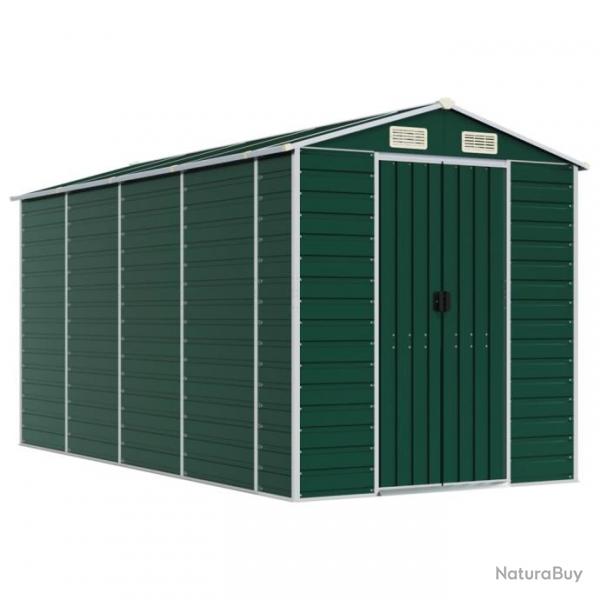 Abri de jardin cabane cabanon maison de stockage remise extrieur hangar outils robuste 191 x 385 x