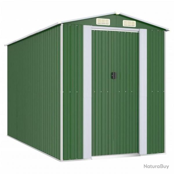 Abri de jardin cabane cabanon maison de stockage remise extrieur hangar outils robuste 192 x 357 x