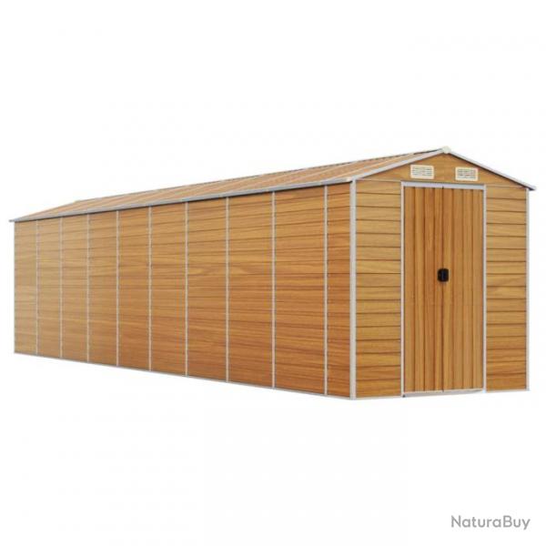 Abri de jardin cabane cabanon maison de stockage remise extrieur hangar outils robuste clair 191 x