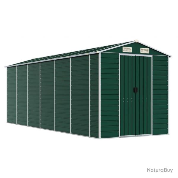 Abri de jardin cabane cabanon maison de stockage remise extérieur hangar outils robuste 191 x 555 x