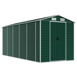 Abri de jardin cabane cabanon maison de stockage remise extérieur hangar outils robuste 191 x 470 x