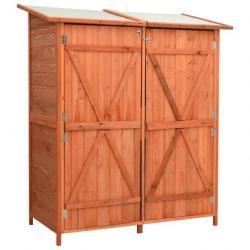 Abri de jardin cabane cabanon maison de stockage remise extérieur hangar outils robuste 136 x 75 x