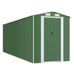 Abri de jardin cabane cabanon maison de stockage remise extérieur hangar outils robuste 192 x 606 x