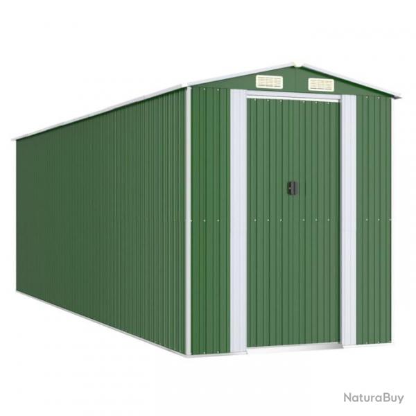 Abri de jardin cabane cabanon maison de stockage remise extrieur hangar outils robuste 192 x 606 x