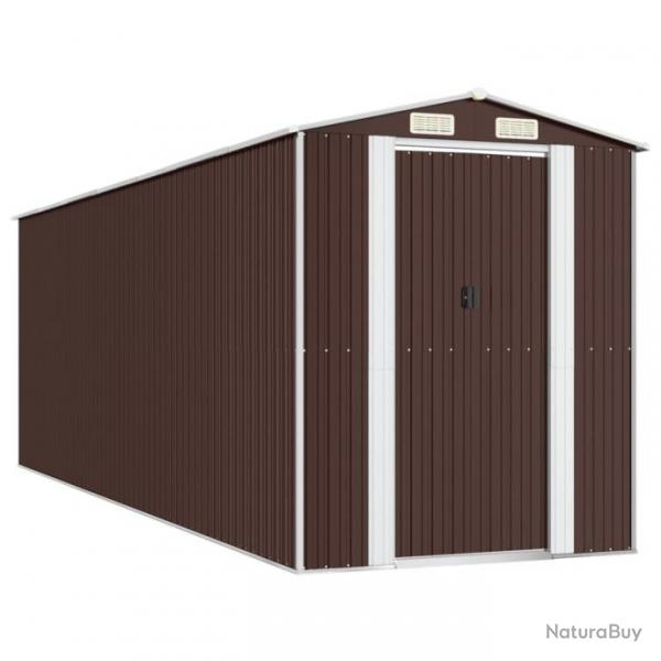 Abri de jardin cabane cabanon maison de stockage remise extrieur hangar outils robuste fonc 192 x