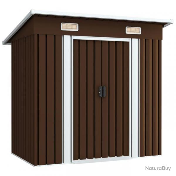 Abri de jardin cabane cabanon maison de stockage remise extrieur hangar outils robuste 194 x 121 x