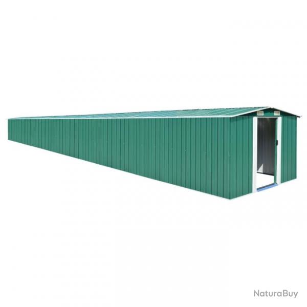 Abri de jardin cabane cabanon maison de stockage remise extrieur hangar outils robuste 257 x 990 x