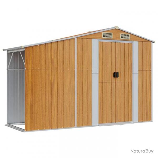 Abri de jardin cabane cabanon maison de stockage remise extrieur hangar outils robuste 277 x 93 x