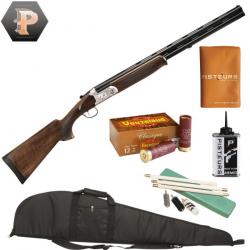 Pack chasseur ! Fusil Suhlberg silver cal.12/76 canon 71cm + mun + fourreau + net + porte p