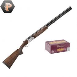 Pack Chasseur ! Fusil Suhblerg Silver cal.20/76 canon 71cm + mun