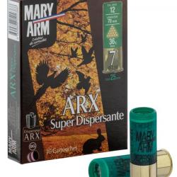 Cartouches Mary Arm ARX Super Dispersante Cal. 12 70 Cartouches Mary Arm ARX Super Dispersante Cal. 