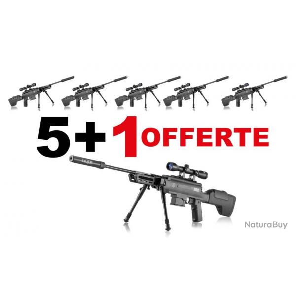 ( 6 Carabines  air comprim Black Ops sniper dont 1 offerte)6 Carabines  air comprim Black Ops sn