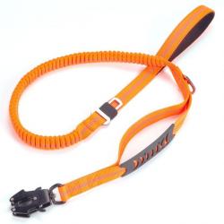 Laisse étirable 135cm  190cm - LIVRAISON GRATUITE - Orange