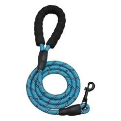 Laisse pour chien en nylon 1.2cm x 3M - LIVRAISON GRATUITE - Bleu ciel