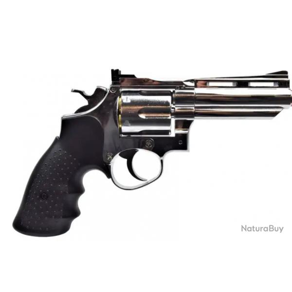 Revolver 4" Silver Gaz HFC