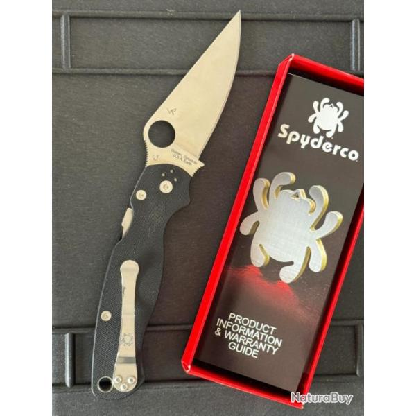 Superbe Spyderco Paramilitary 2, acier S30V