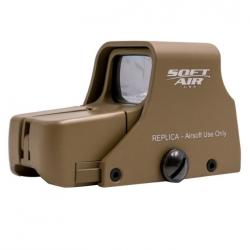 Point rouge SoftAir Compact CQB Tactical Red Dot Sight Scope TAN