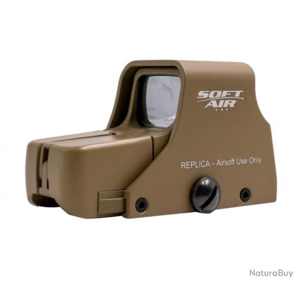 Point rouge SoftAir Compact CQB Tactical Red Dot Sight Scope TAN