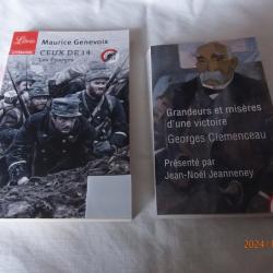 1914/1918 deux livres sur la première guerre mondiale.