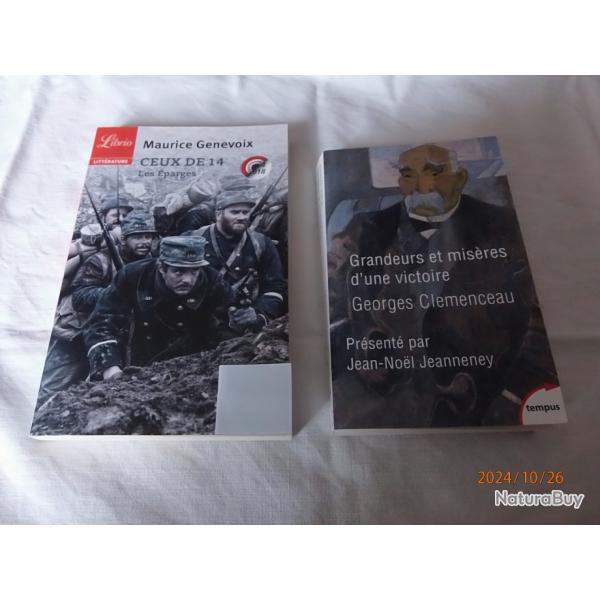 1914/1918 deux livres sur la premire guerre mondiale.