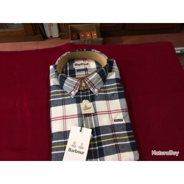 CHEMISE BARBOUR RONAN CRU MARINE TAILLE XXL