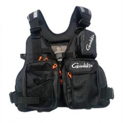 Gilet pêche en mer Drift Shield GKK - Noir / Ajustable 40-115 kg