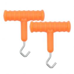 Outils d'extraction carpe (2 pcs) - Orange