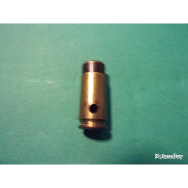 Rarissime 9x19 Luger CBC, tui laiton, balle cuivre tronque, neutralise.