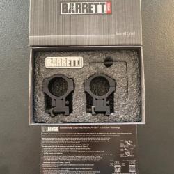 Colliers lunettes BARRETT EXRINGS 36mm 20/30 MOA