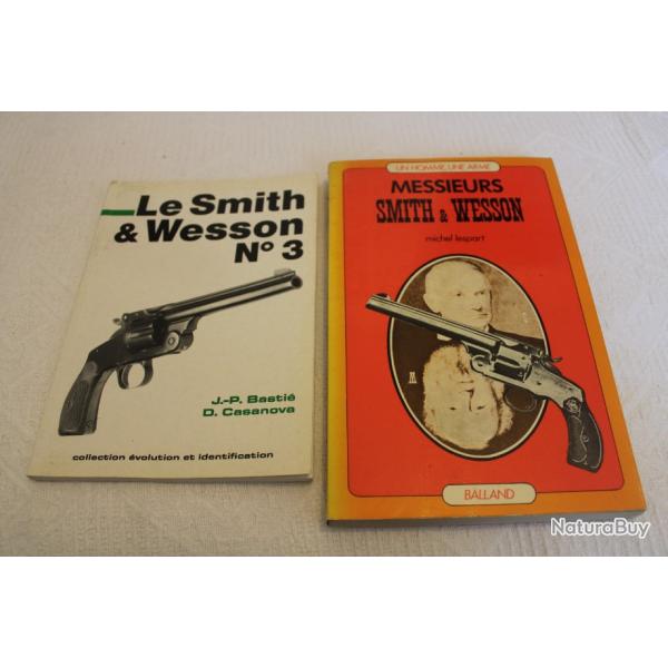 Lot 2 livres Smith & Wesson